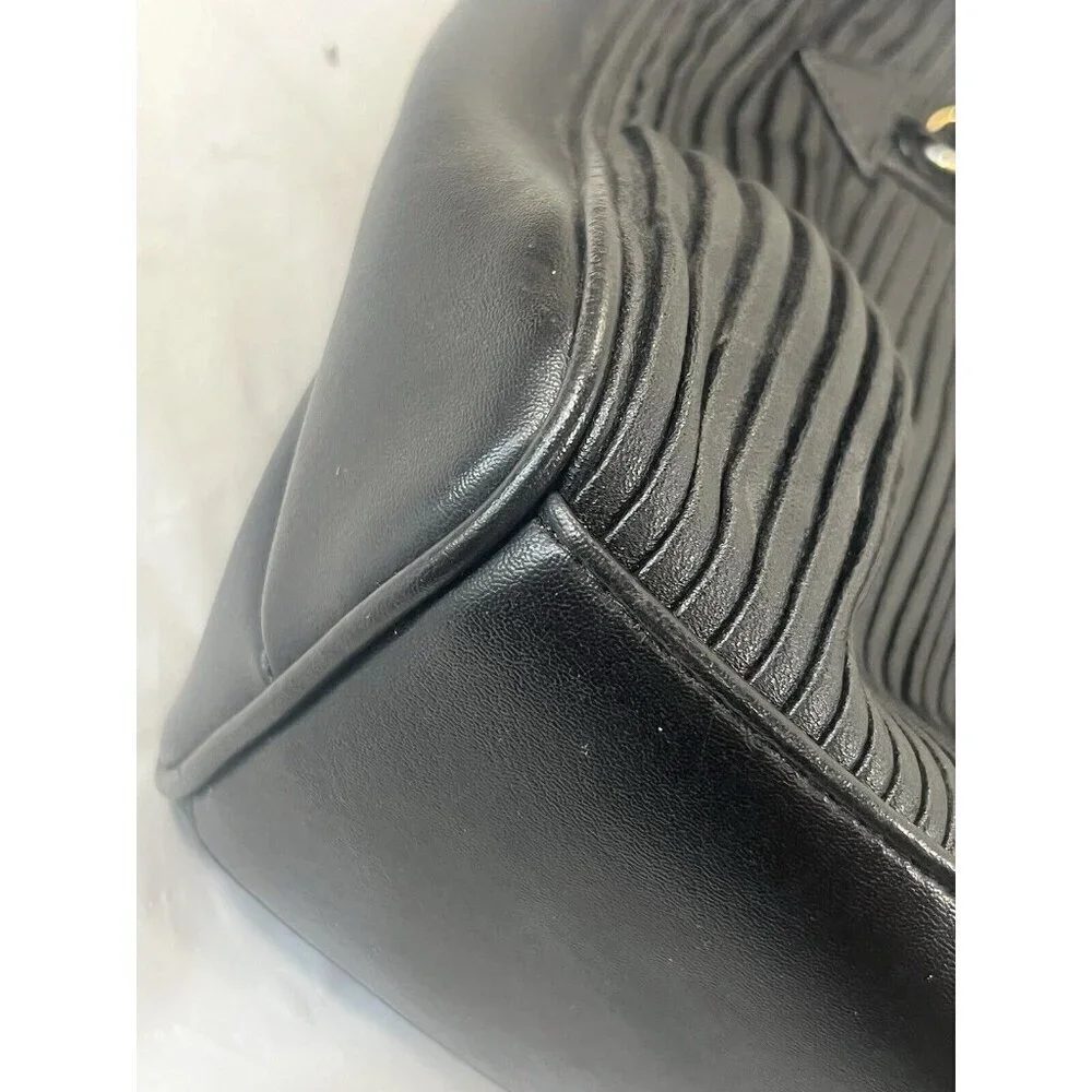 diahann carroll Ribbed leather purse